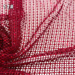SS10 Stretchy Crystal Net Fabric Custom