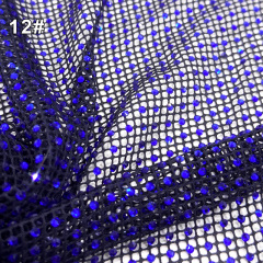 SS10 Stretchy Crystal Net Fabric Custom