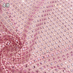 SS10 Stretchy Crystal Net Fabric Custom