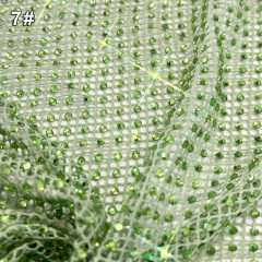 SS10 Stretchy Crystal Net Fabric Custom