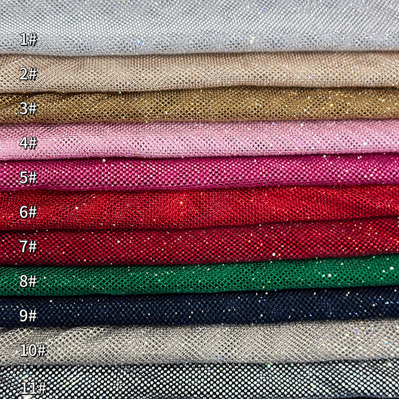 SS6 Elastic Diamond Mesh Fabric Factory