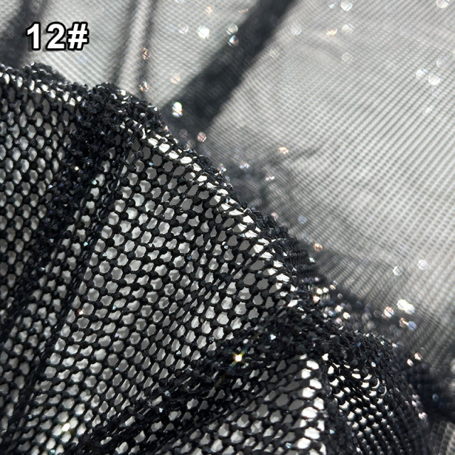 SS6 Elastic Diamond Mesh Fabric Factory
