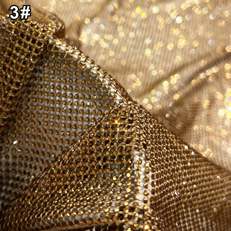 SS6 Elastic Diamond Mesh Fabric Factory