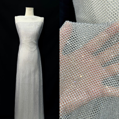 SS6 Elastic Diamond Mesh Fabric Factory