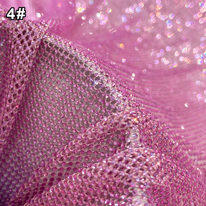 SS6 Elastic Diamond Mesh Fabric Factory