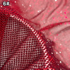 SS6 Elastic Diamond Mesh Fabric Factory