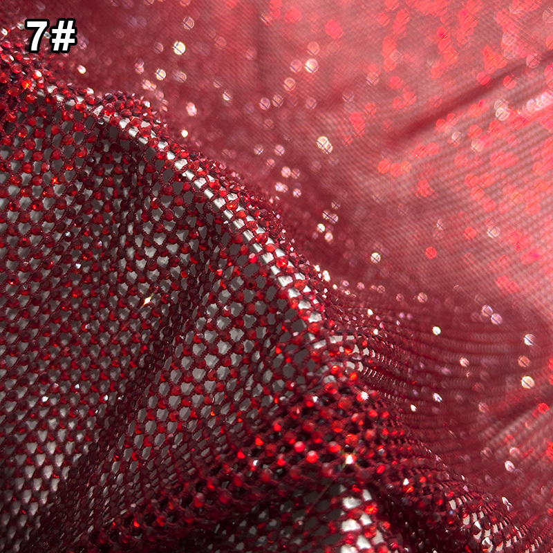 SS6 Elastic Diamond Mesh Fabric Factory