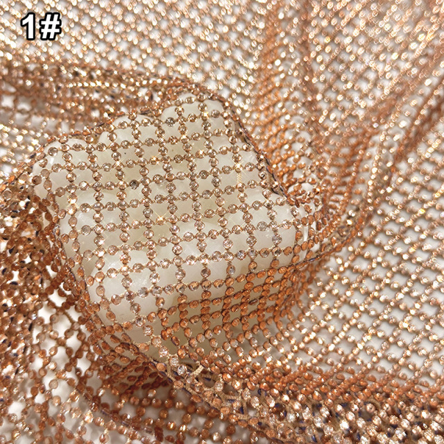 SS10 Hotfix Full Diamond Mesh Material Wholesale