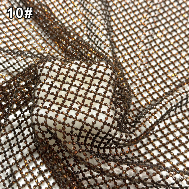 SS10 Hotfix Full Diamond Mesh Material Wholesale