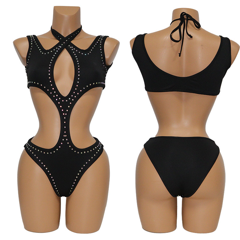 Sexy Diamond One Piece Swimsuit for Women's Exotic Dancewear Manufacturer