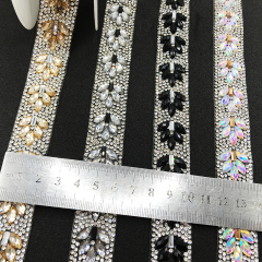 Sparkling Pearl Rhinestone Trim for Dresses Supplier