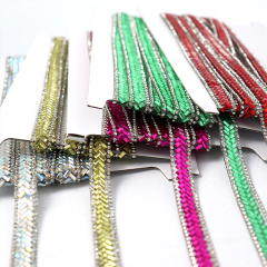 Luxury Diamond Glass Trim Iron On Bag Clothing Supplier