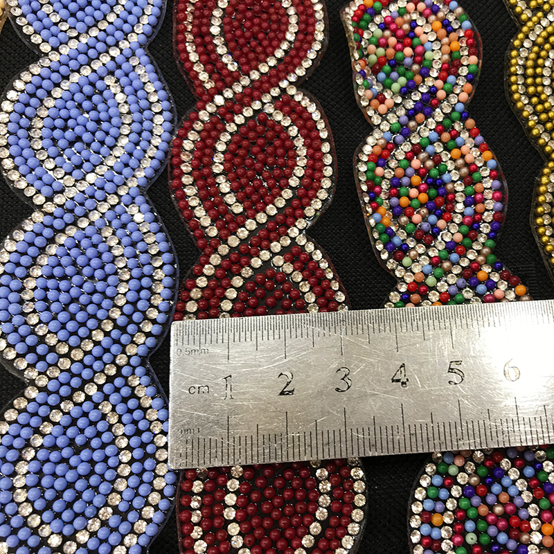 Bling Beaded Rhinestone Ribbon Trim Wholesale