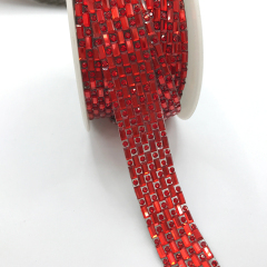 Luxury Iron On Clothes Glass Rhinestone Trim Wholesale