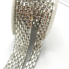 Luxury Iron On Clothes Glass Rhinestone Trim Wholesale