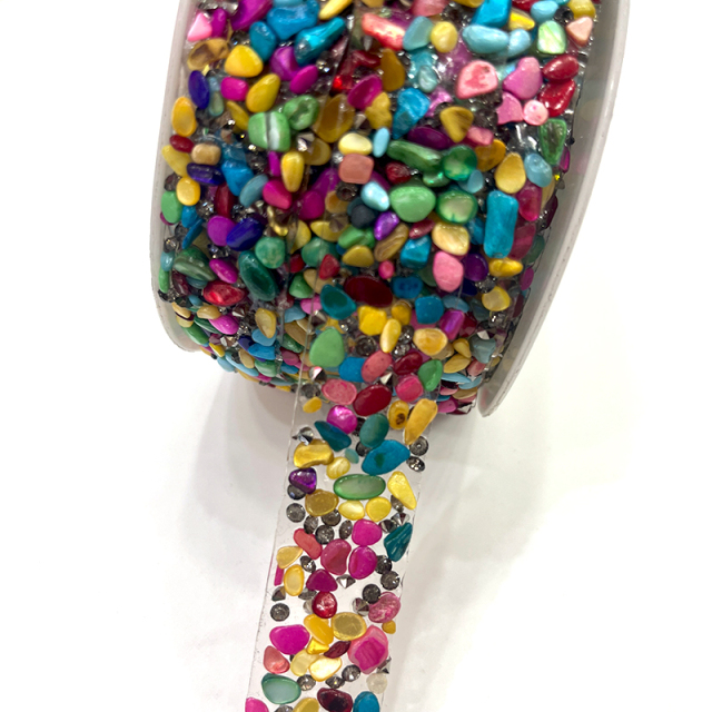 Colorful Resin Diamond Beaded Trim Manufacturer