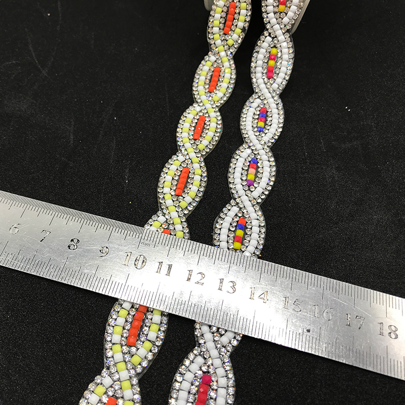 Multi Types Diamante Trims Stones Crystal Iron On Clothing Supplier