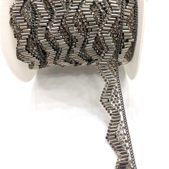 Diamante Beaded Chain Trim Custom