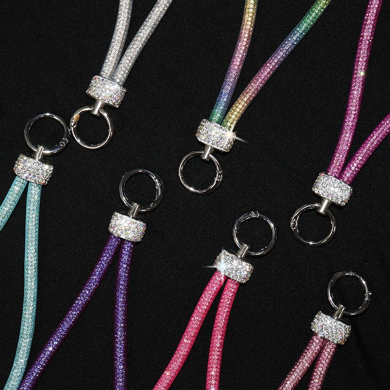 Sparkly Bedazzled Crystal Straps Keychain Exporter
