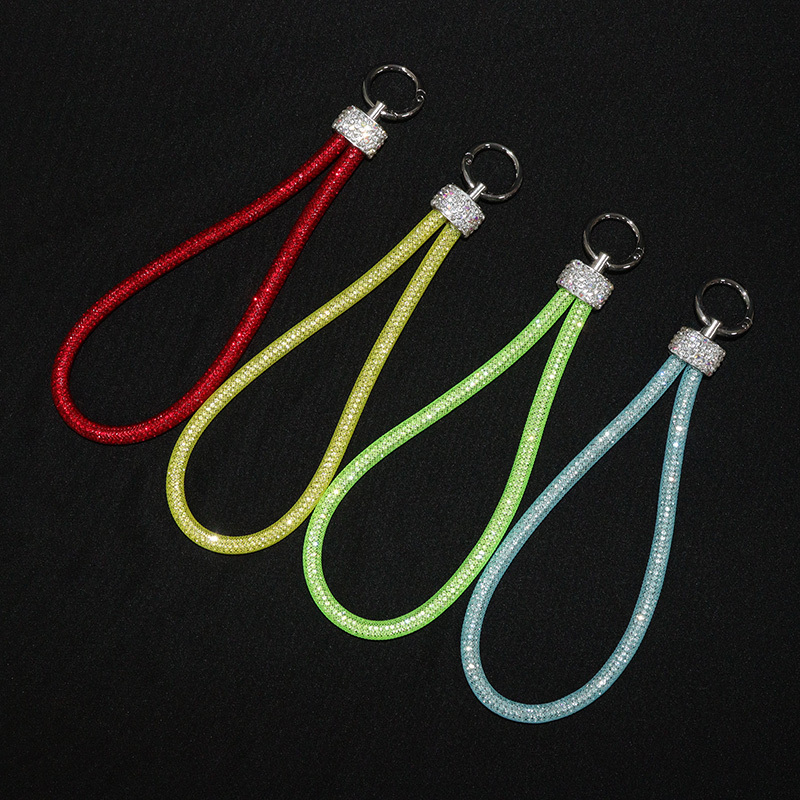 Sparkly Bedazzled Crystal Straps Keychain Exporter