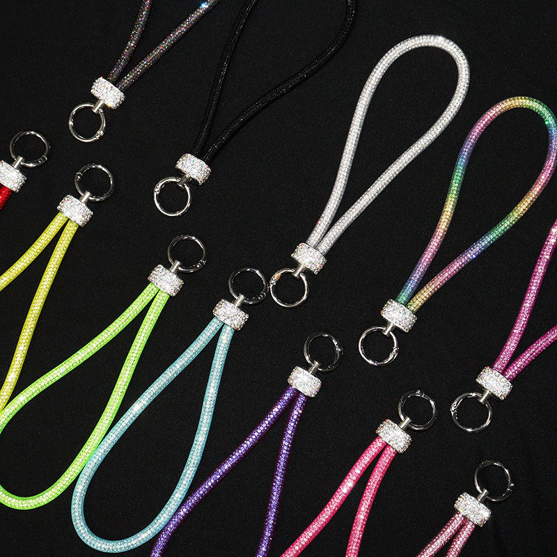 Sparkly Bedazzled Crystal Straps Keychain Exporter