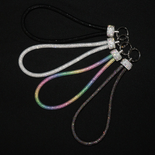Sparkly Bedazzled Crystal Straps Keychain Exporter
