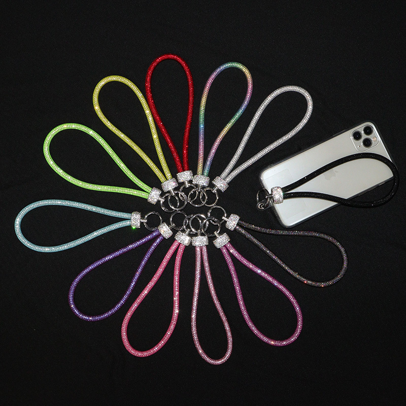 Sparkly Bedazzled Crystal Straps Keychain Exporter