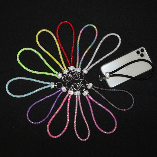 Sparkly Bedazzled Crystal Straps Keychain Exporter