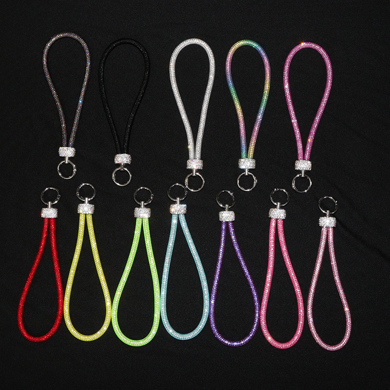 Sparkly Bedazzled Crystal Straps Keychain Exporter