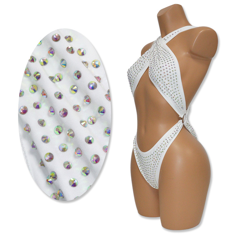Luxury Backless Crystal Swimsuit Exotic Polewear Factory