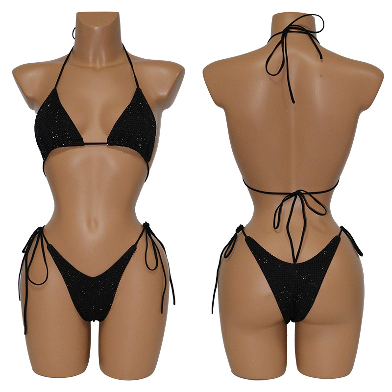 Sparkling Crystal Bikini for Night Club Pole Dancer Outfits Manufacturer