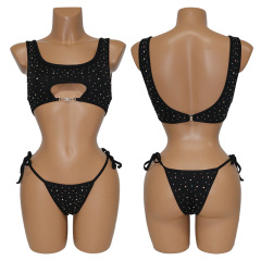 Blinged Out  Crystal Bathing Suit Pole Wear Suppliers