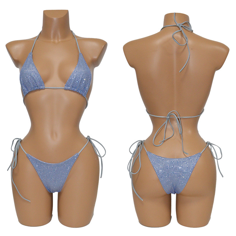 Bling Diamond Rhinestone Bathing Suit for Exotic Dancewear Suppliers