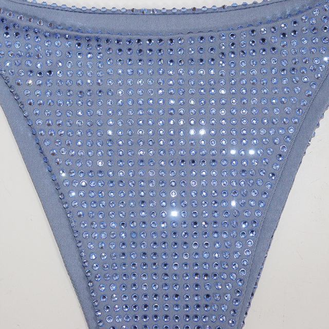 Bling Diamond Rhinestone Bathing Suit for Exotic Dancewear Suppliers