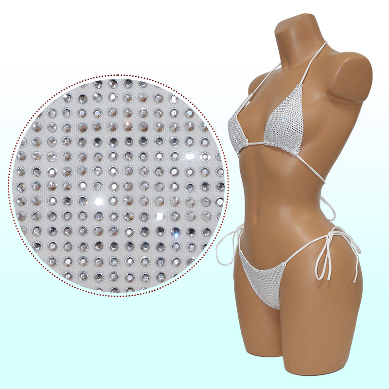 Bling Diamond Rhinestone Bathing Suit for Exotic Dancewear Suppliers