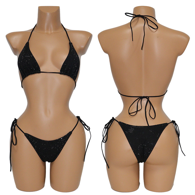 Bling Diamond Rhinestone Bathing Suit for Exotic Dancewear Suppliers