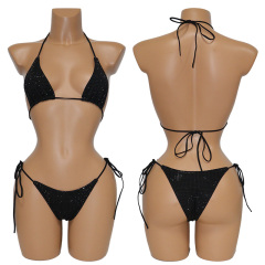 Bling Diamond Rhinestone Bathing Suit for Exotic Dancewear Suppliers