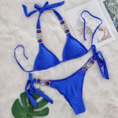 Luxury Multi Color Jewel Bathing Suit Bikini Manufacturer