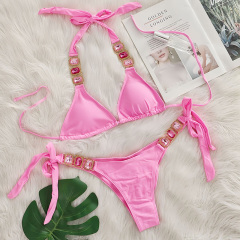 Luxury Multi Color Jewel Bathing Suit Bikini Manufacturer