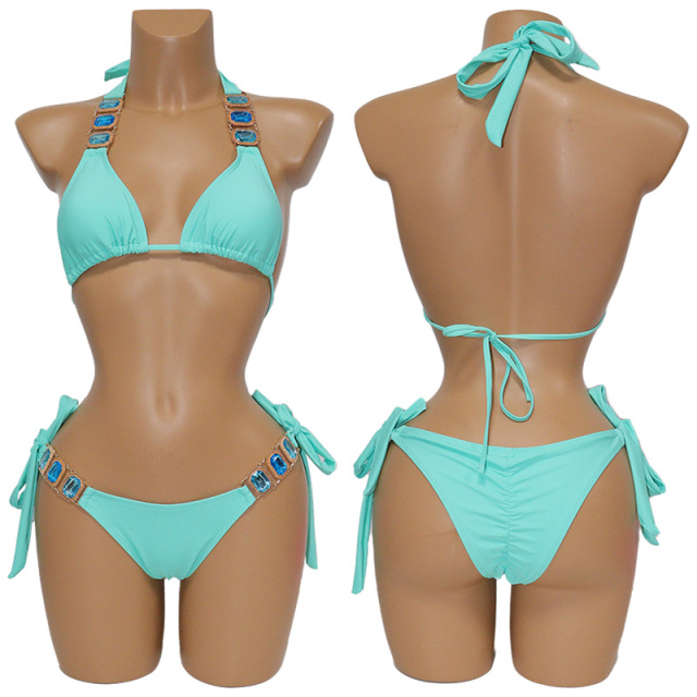 Luxury Multi Color Jewel Bathing Suit Bikini Manufacturer