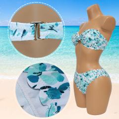 Printed Bandage Bandeau Bathing Suit Manufacturer