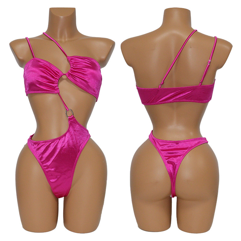 Sexy Cut Out One Piece Swimsuit for Pole Stripper Wear Supplier