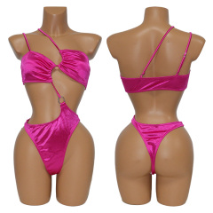 Sexy Cut Out One Piece Swimsuit for Pole Stripper Wear Supplier