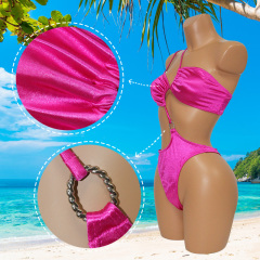 Sexy Cut Out One Piece Swimsuit for Pole Stripper Wear Supplier