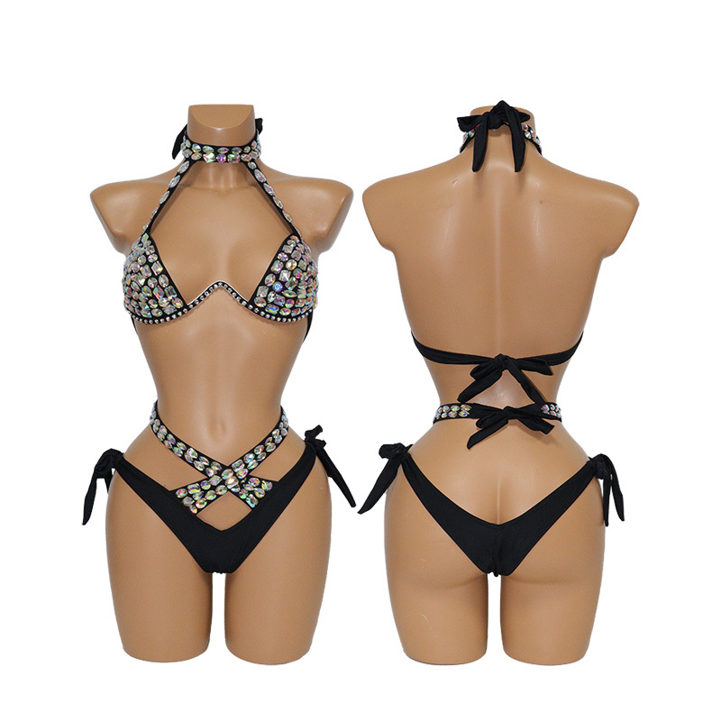 Sexy Rhinestone Carnival Festival Outfits Manufacturer