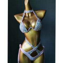 Sexy Rhinestone Carnival Festival Outfits Manufacturer