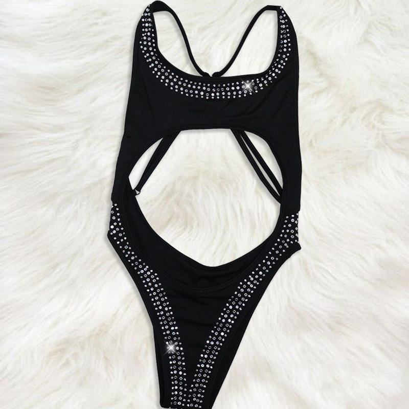 Women's Sexy Studs Hollow Out Exotic Dancewear Manufacturer