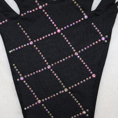 Black Diamond Plaid Bikini Stripper Wear Outfits Exporter