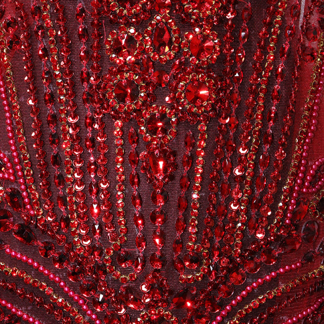 Bling Diamante Beaded Appliques for Dresses Manufacturer