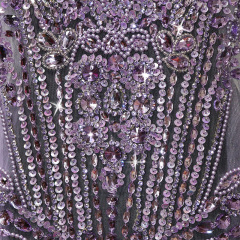 Bling Diamante Beaded Appliques for Dresses Manufacturer
